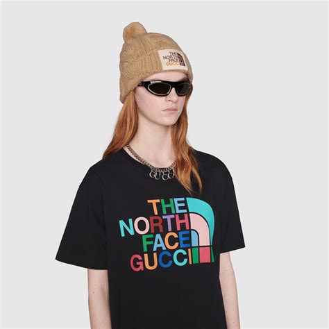 claquette gucci the north face|gucci north face shirts.